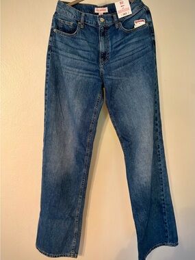 Lucky Brand Wide Leg High Rise Jeans